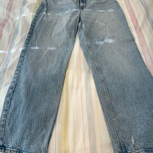 Abercrombie & Fitch Blue high rise 31 short jeans